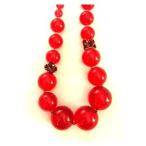 Kate Spade ♠️ Ruby Bowery Ball Graduated Necklace